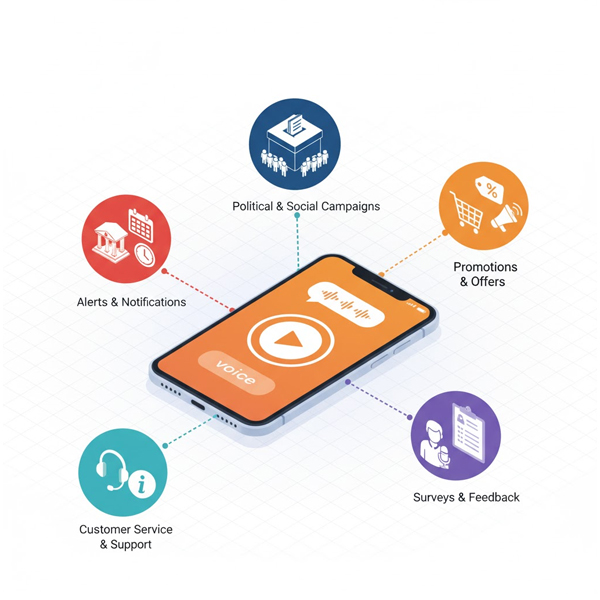 Use Cases of Voice SMS